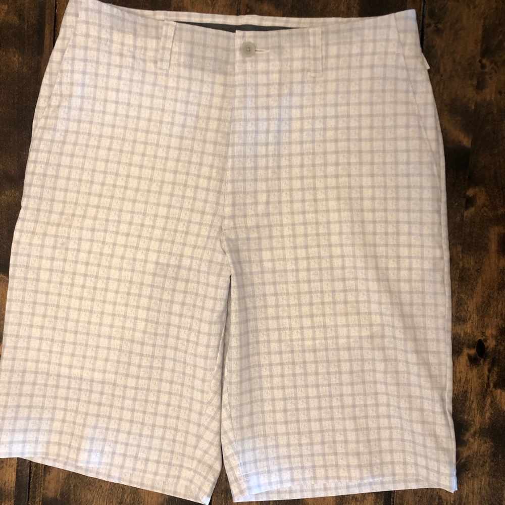 Grey&white. Brand new. Golf shorts.